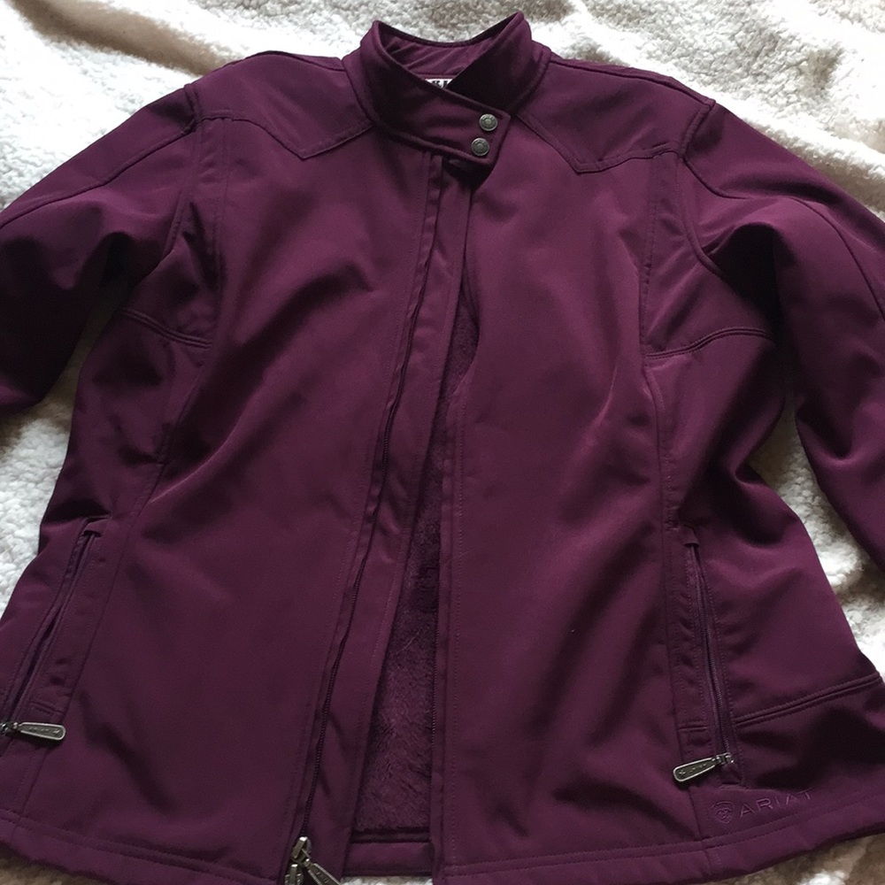 Ariat purple jacket